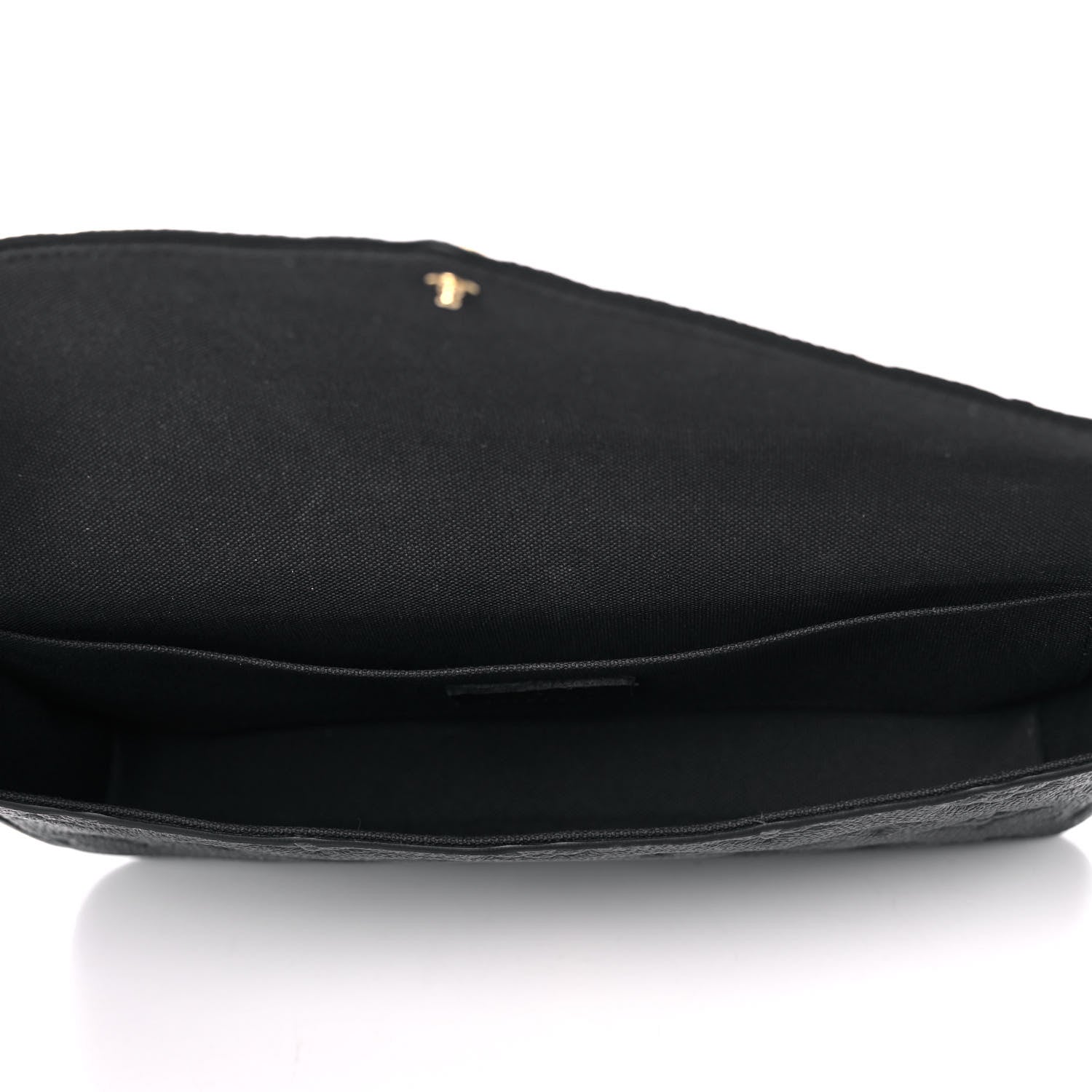 Louis Vuitton Empreinte Pochette Felicie Chain Wallet Black 11 of 12