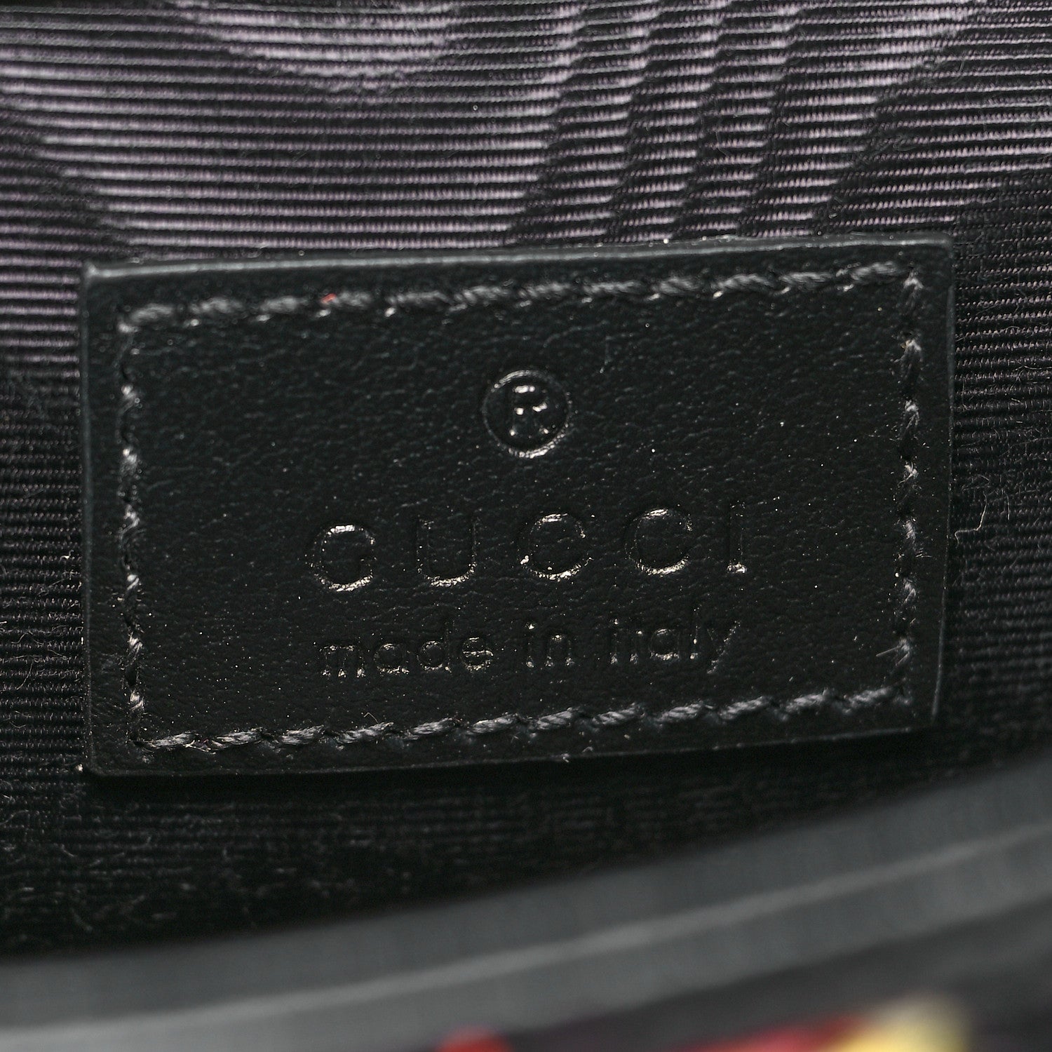 Gucci Tweed Calfskin Check Poule Super Mini GG Marmont Shoulder Bag Pink Petroleum Multicolor Black 6 of 11
