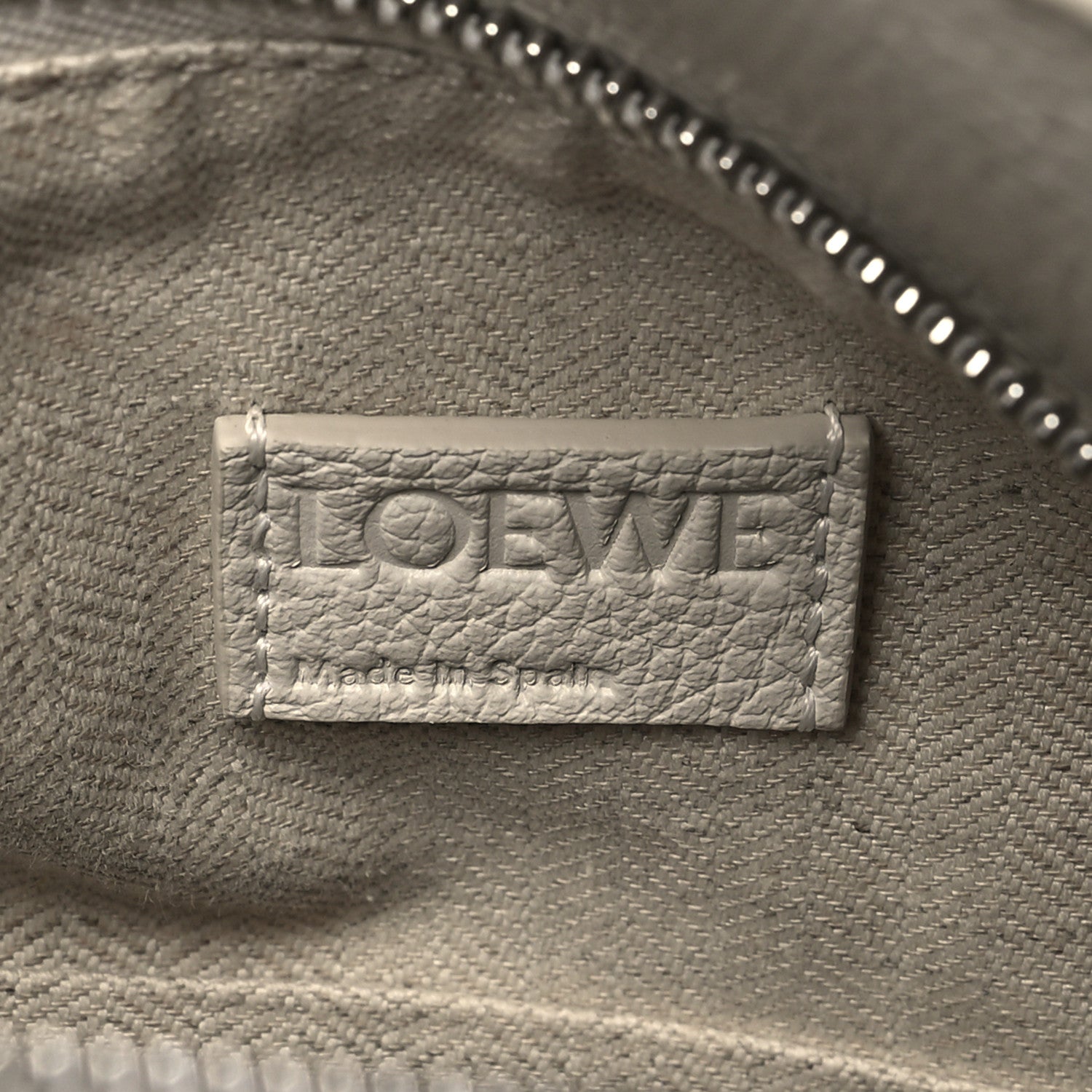 Loewe Soft Grained Small Puzzle Edge Bag Soft White 6 of 9