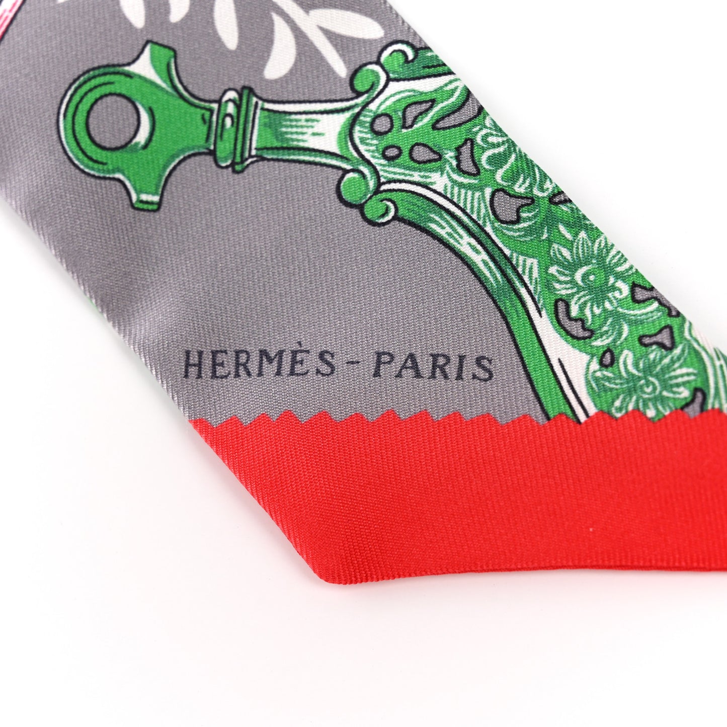 Silk Etriers Remix Twilly Gris Acier Rouge Jaune