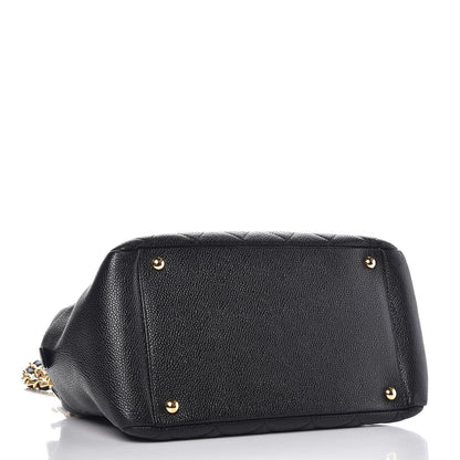Chanel Caviar Quilted Petit Timeless Tote PTT Black 4 of 8