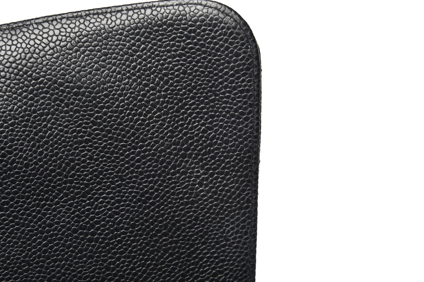 Caviar Quilted Jumbo Single Flap Black
