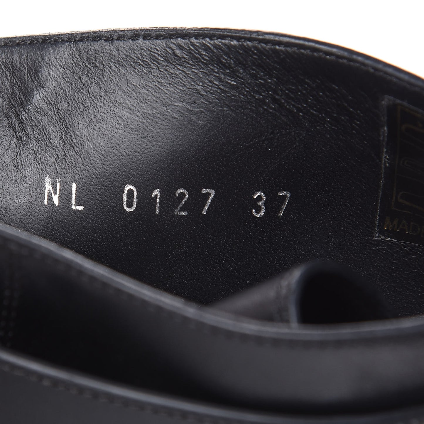 Calfskin Wonderland Ranger Boots 37 Black