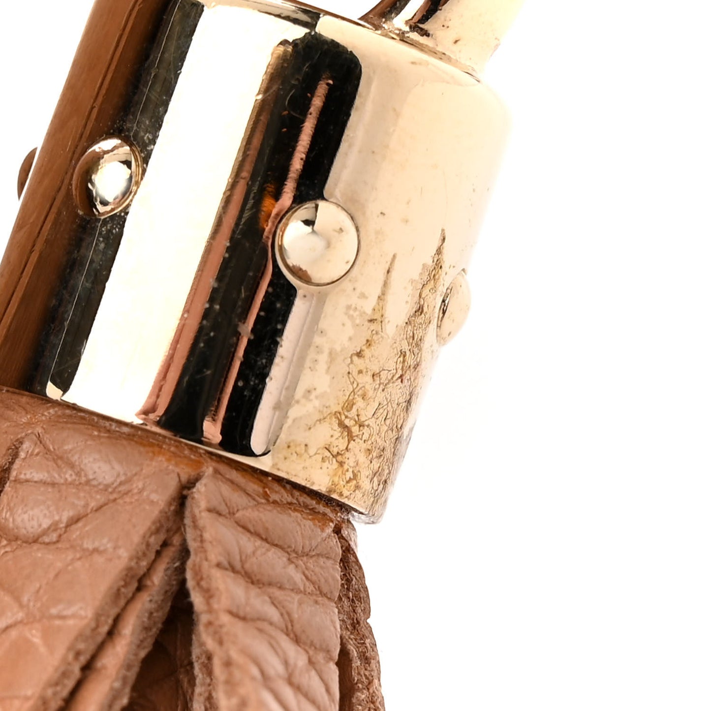 Pebbled Calfskin Medium Soho Flap Crossbody Camelia