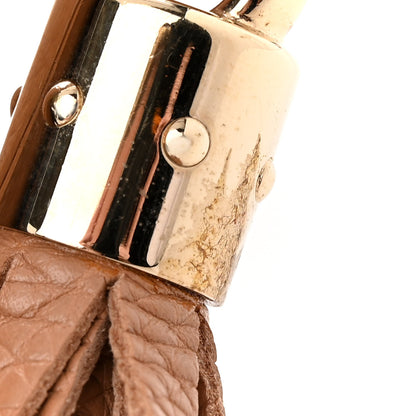Gucci Pebbled Calfskin Medium Soho Flap Crossbody Camelia 13 of 14