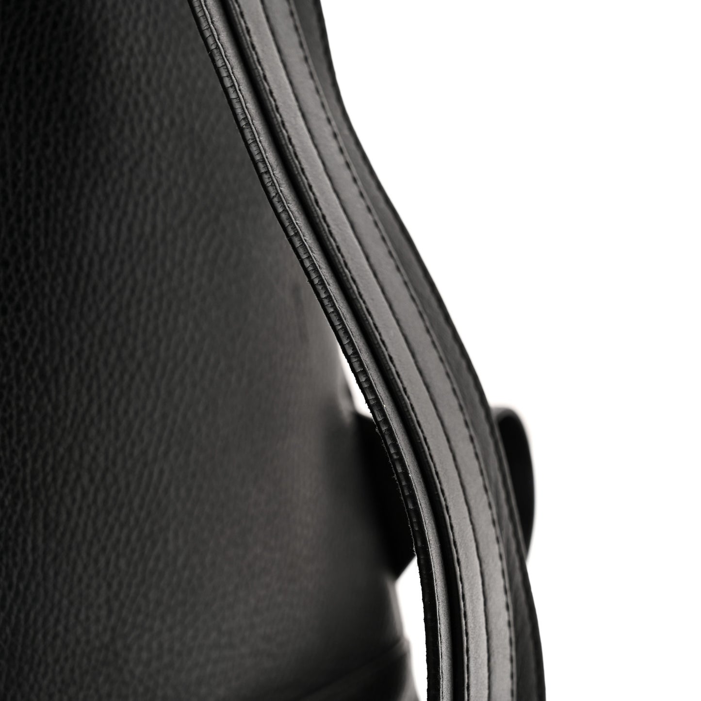 Grained Calfskin Buckley Backpack Black