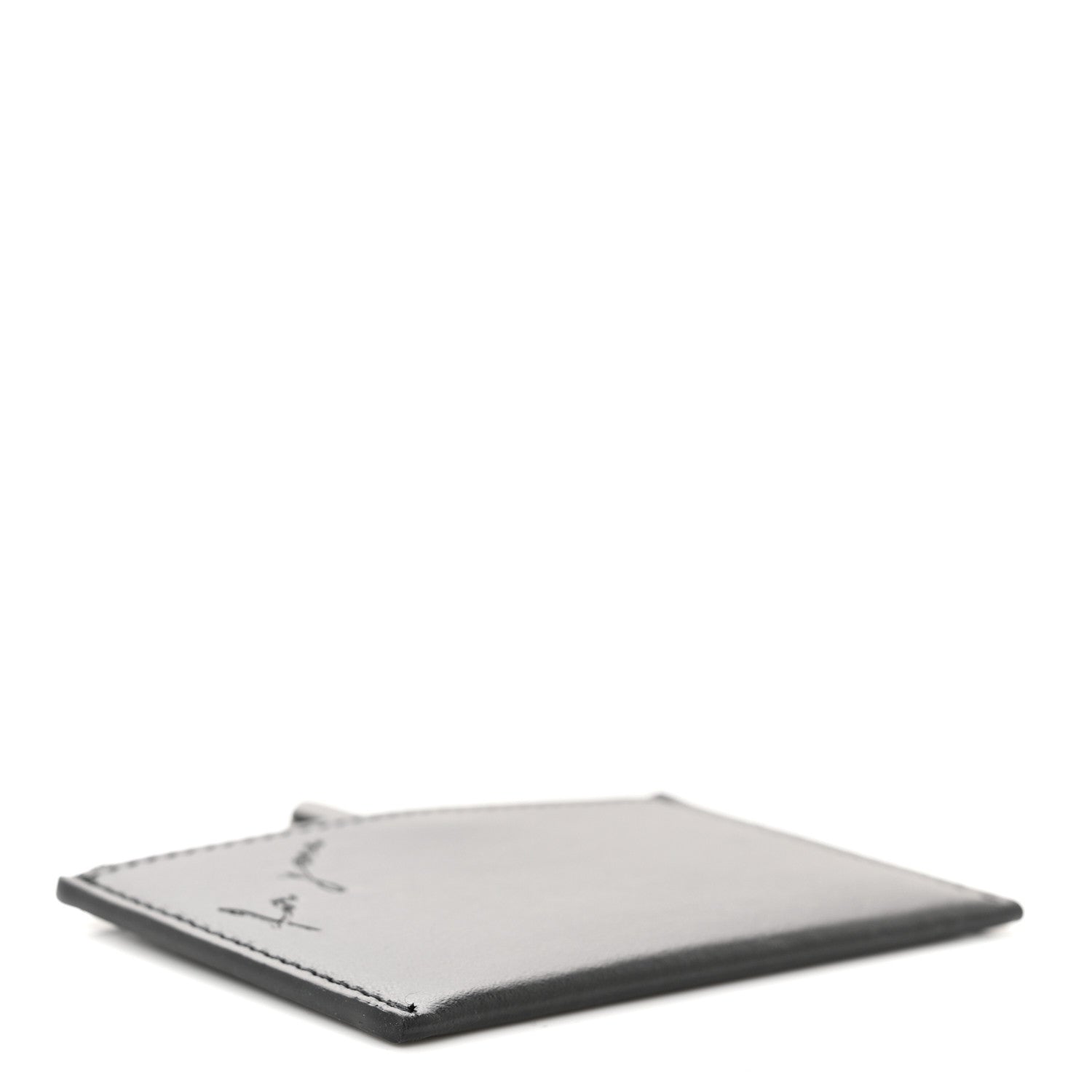 Saint Laurent Smooth Calfskin For You Mirror Card Case Black 5 of 8