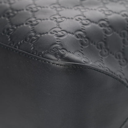 Gucci Guccissima Signature Large Linea A Hobo Black 9 of 16