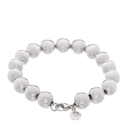 Tiffany Sterling Silver 10mm HardWear Ball Bracelet 2 of 4