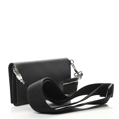 Burberry London Check Wallet with Detachable Strap Charcoal 3 of 13