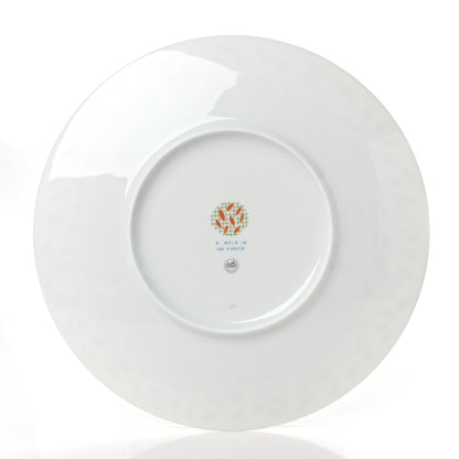 Hermes Porcelain A Walk In The Garden Dinner Plate Set of 2 4 of 5