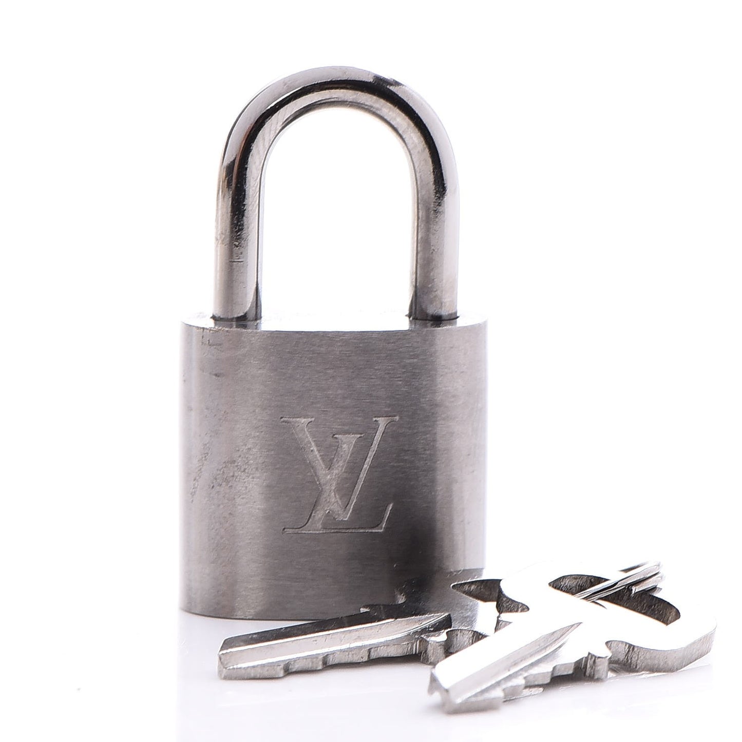 Brushed Titanium Lock and Key Set