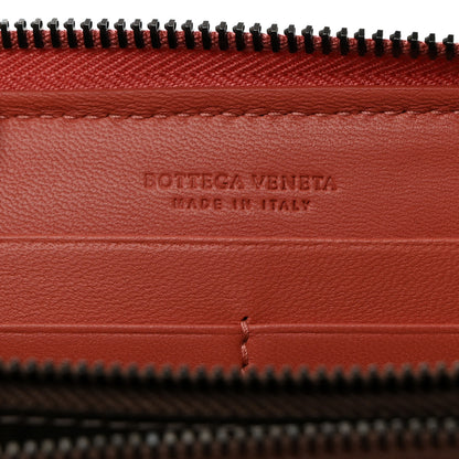 Bottega Veneta Nappa Intrecciato Zip Around Wallet Pompei 6 of 8