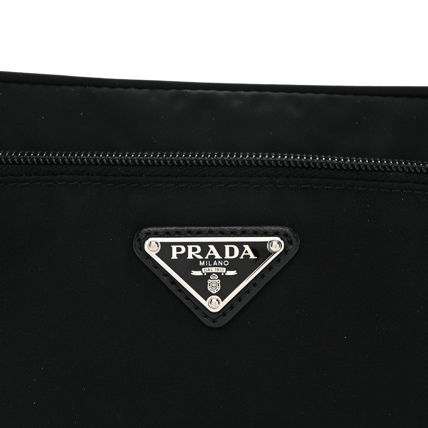 Prada Tessuto Nylon Belt Bag Black 9 of 9