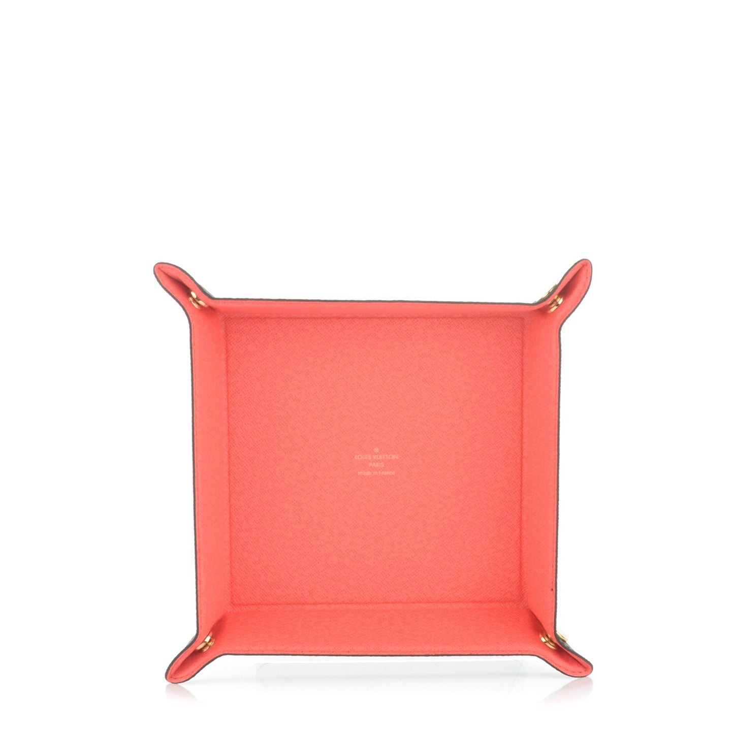 Monogram Change Tray Poppy