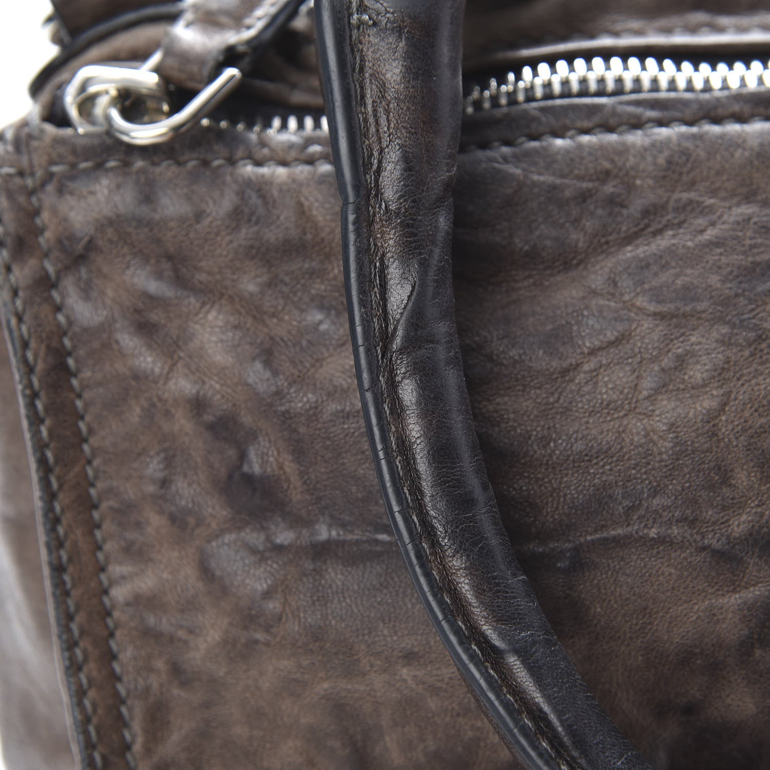 Givenchy Tumbled Sheepskin Medium Pandora Charcoal 12 of 14