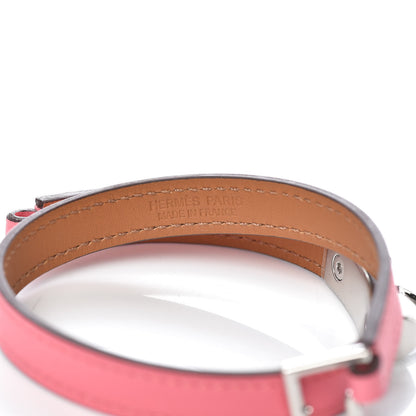 Hermes Swift Rivale Double Tour Bracelet S Rose Azalee 5 of 8