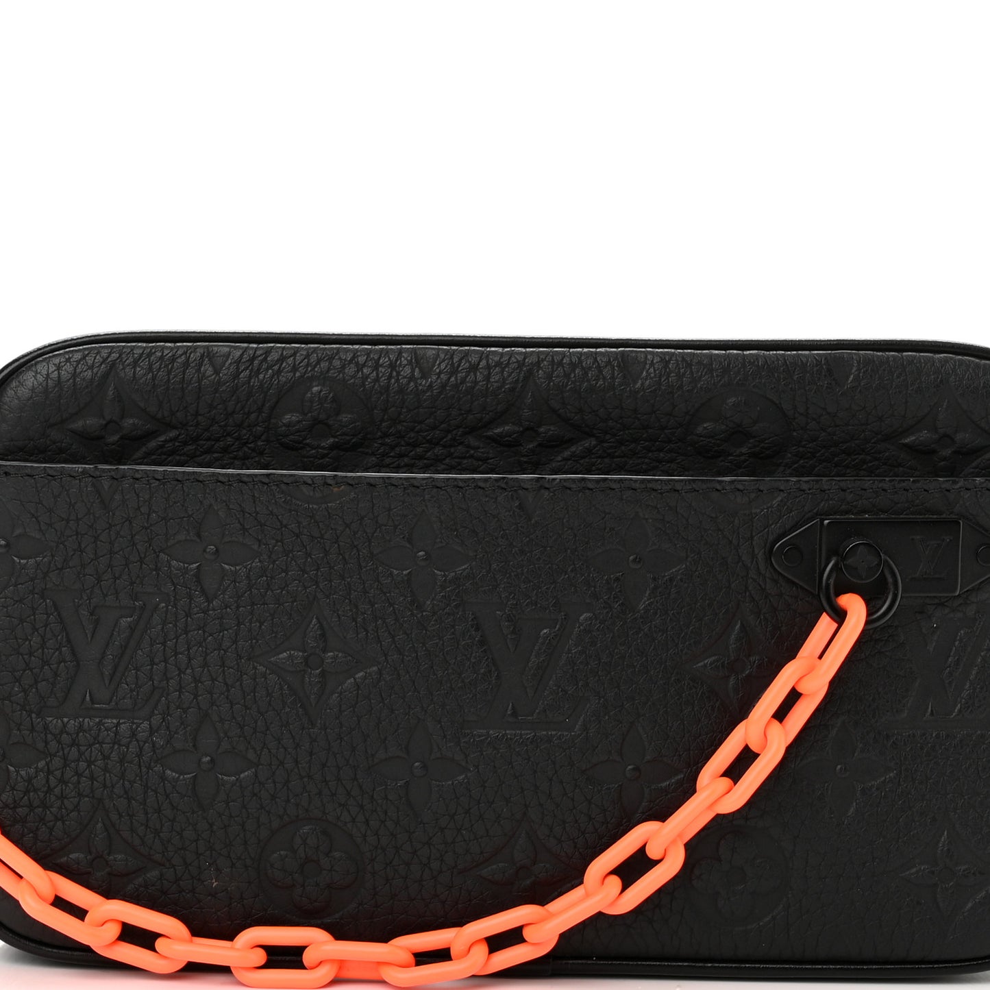 Taurillon Monogram Uniformes Solar Ray Soft Pochette Volga Belt Bag Black