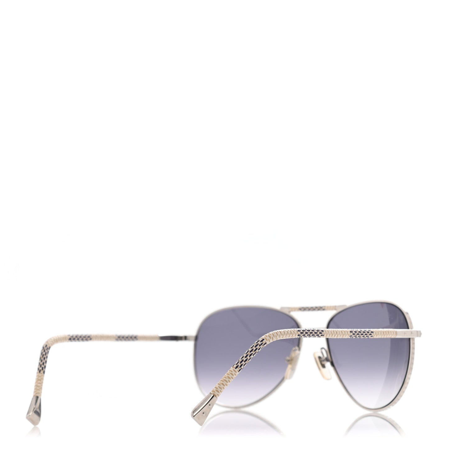 Damier Azur Conspiration Pilote Aviator Sunglasses Z0203U