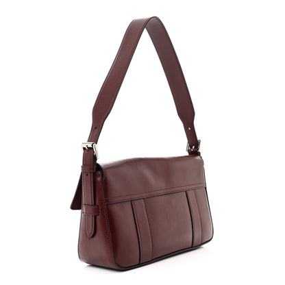 Mulberry Shiny Smooth Calfskin East West Bayswater Black Cherry 10 of 18