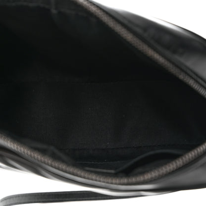 Saint Laurent Calfskin Matelasse Monogram Monochrome Lou Camera Bag Black 5 of 10