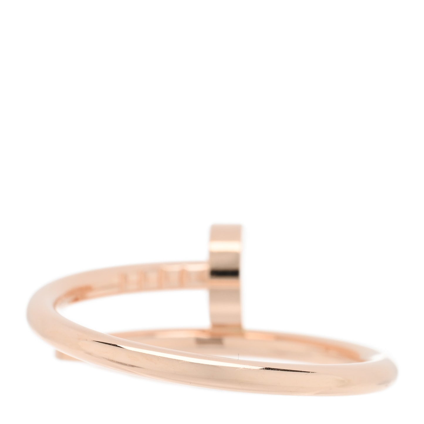 18K Pink Gold Small Juste Un Clou Ring 51 5.75