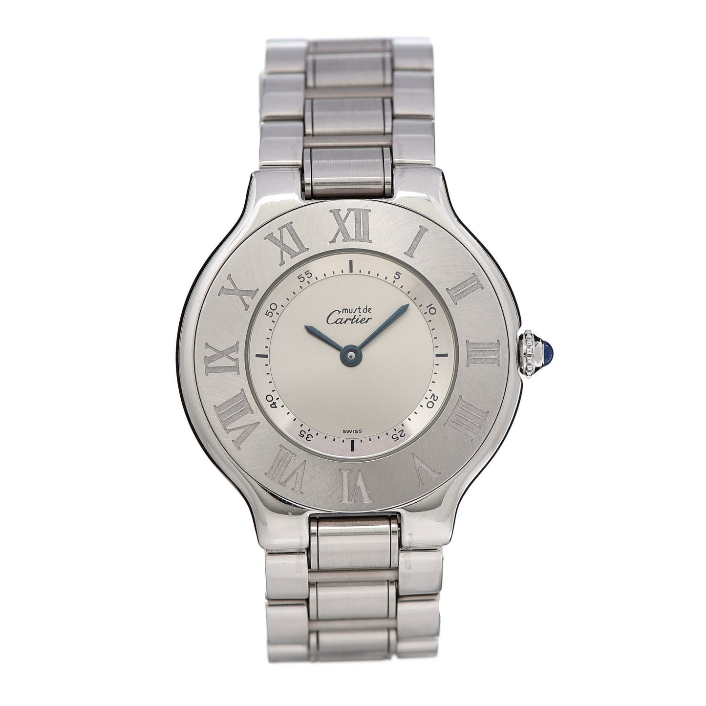 Stainless Steel 31mm Must De 21 Quartz Watch