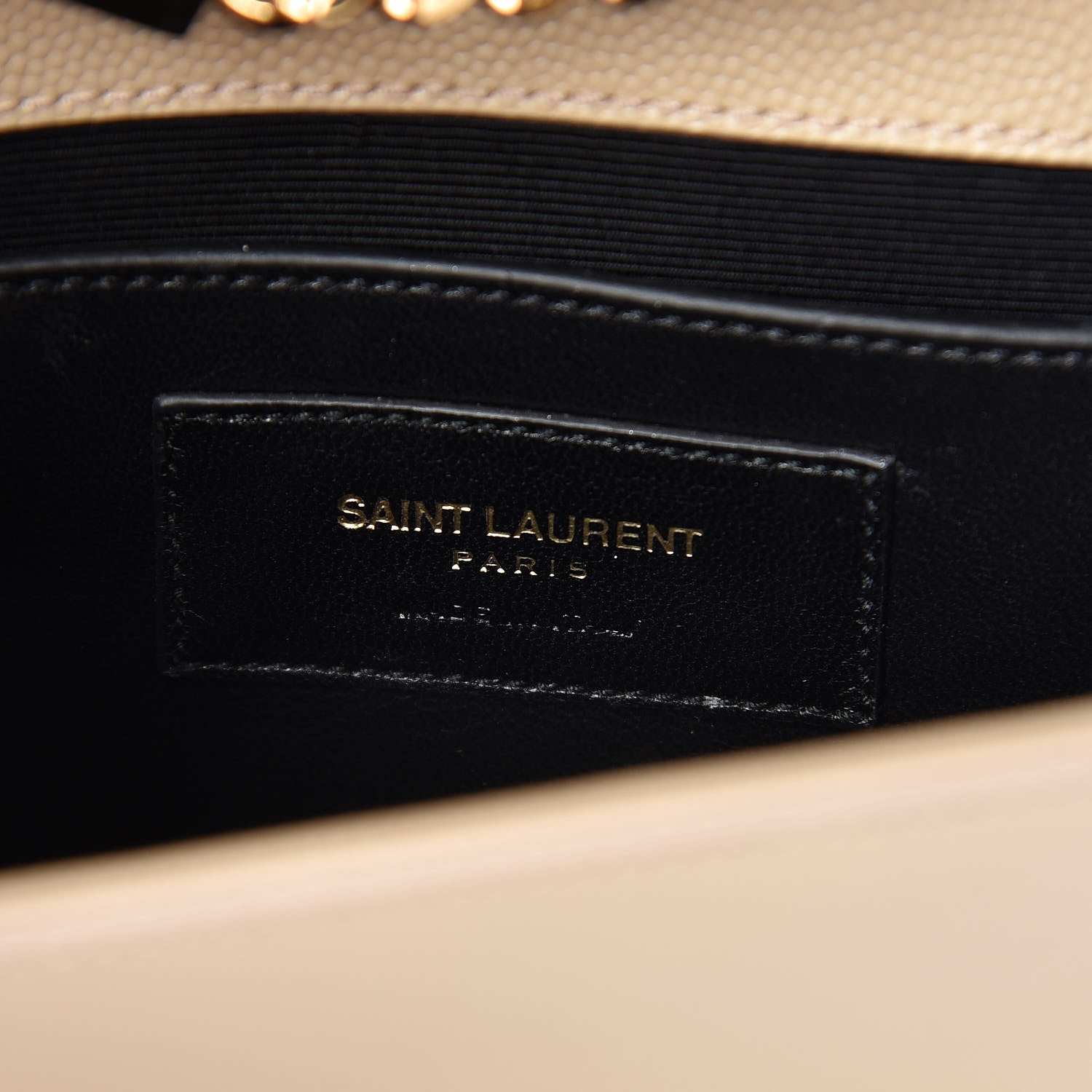 Saint Laurent Grain De Poudre Small Monogram Kate Satchel Nude Powder 6 of 8