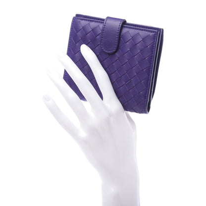 Bottega Veneta Nappa Intrecciato Mini Wallet Anemone 2 of 6