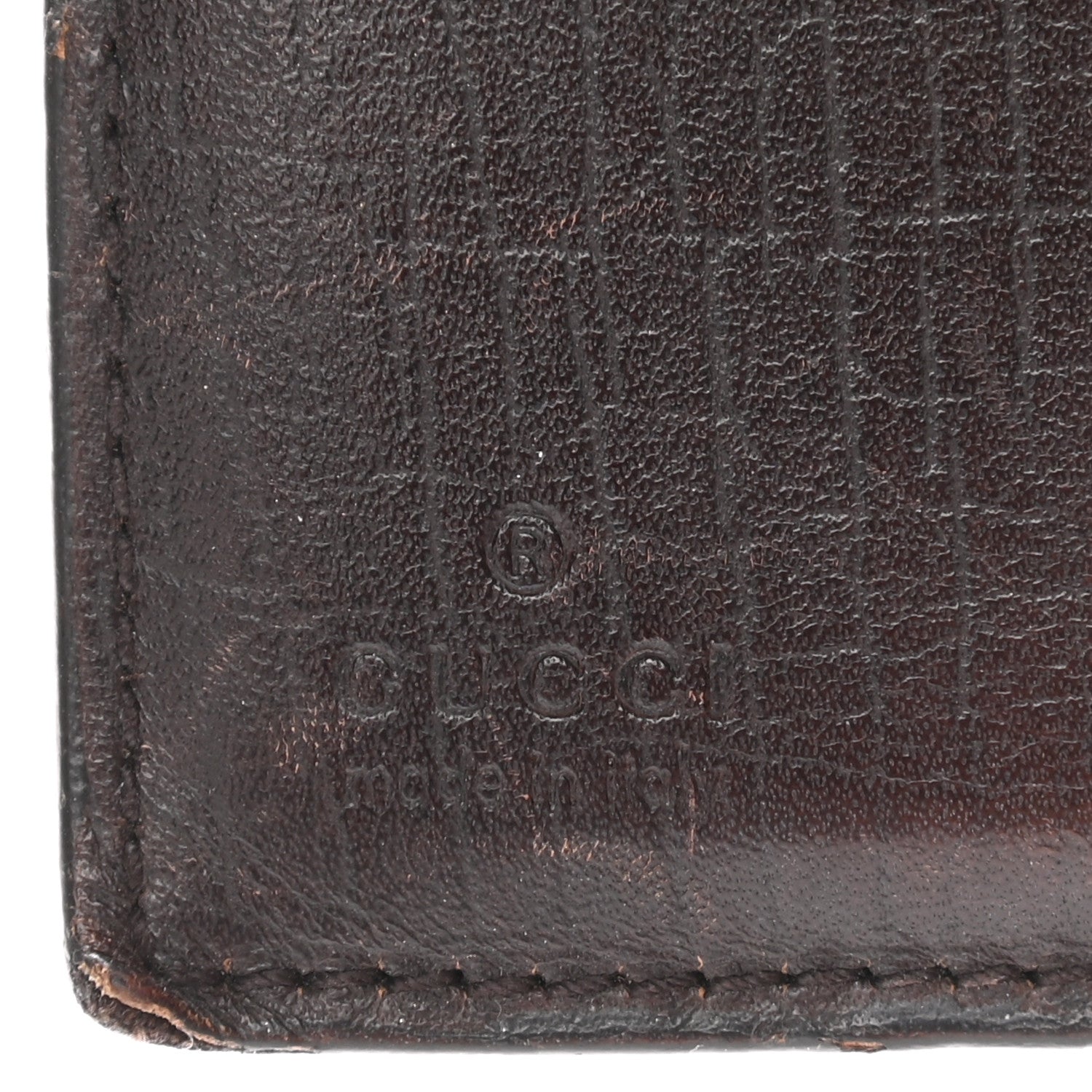 Gucci GG Plus Monogram Ladies GG French Flap Wallet Beige Ebony Cocoa 7 of 11