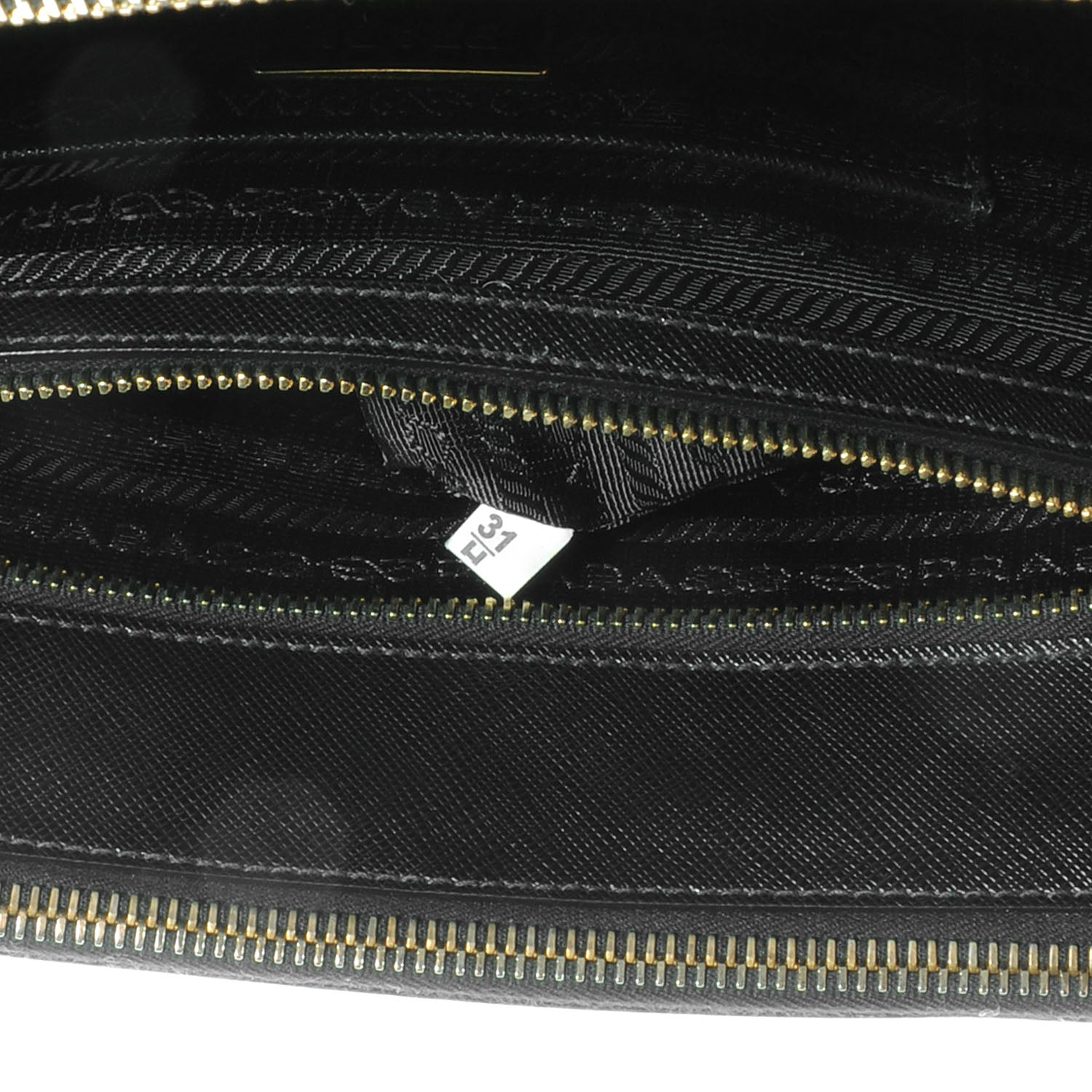 Prada Saffiano Lux Medium Tote Nero Black 8 of 10