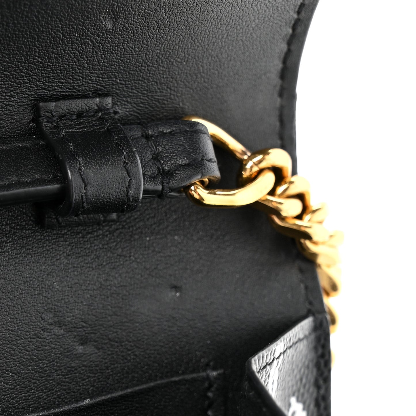 Grain De Poudre Zodiac Print Small Monogram Kate Satchel Black Black