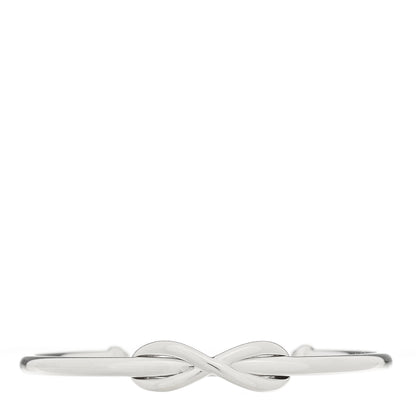 Tiffany Sterling Silver Infinity Cuff Bracelet 1 of 3