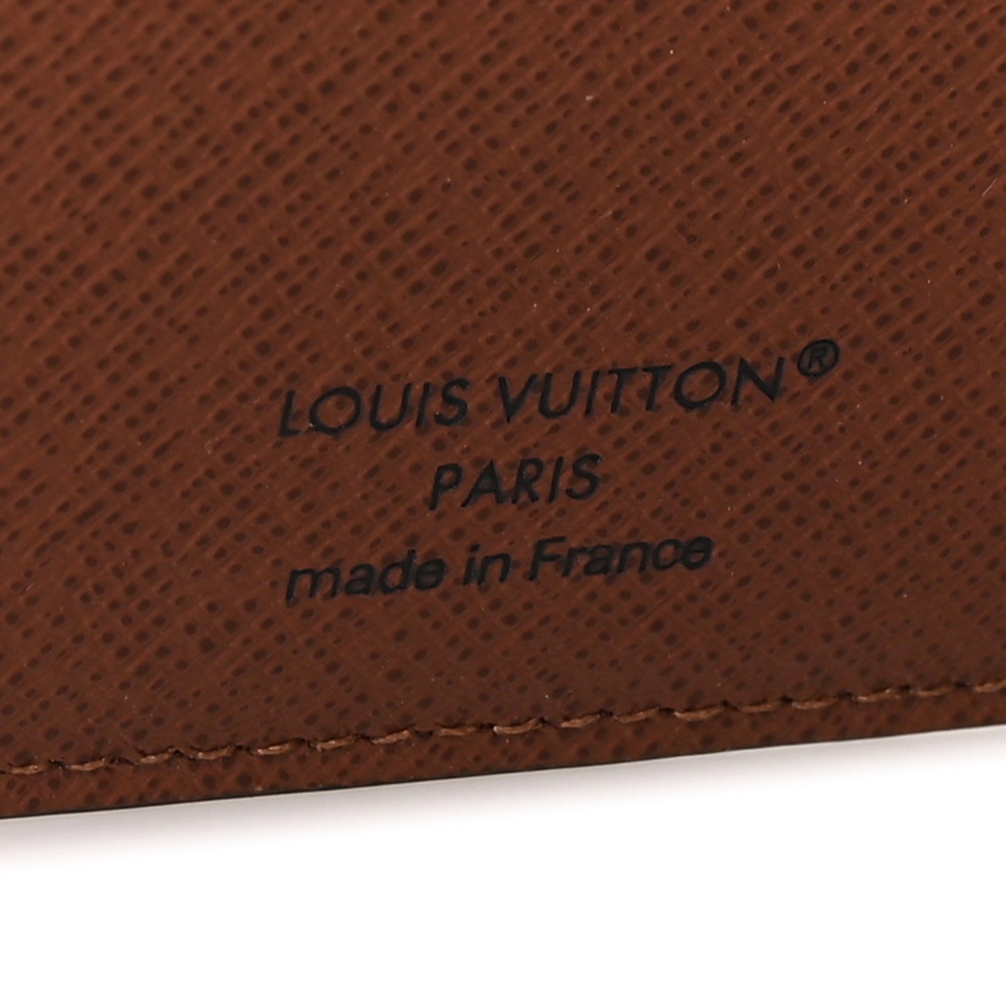 Monogram Desk Agenda Cover
