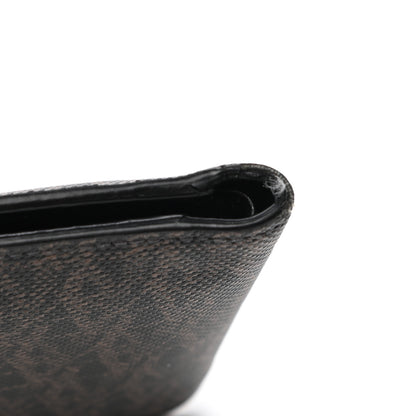 Saint Laurent Toile Monogram Paris East West Wallet Black 7 of 10