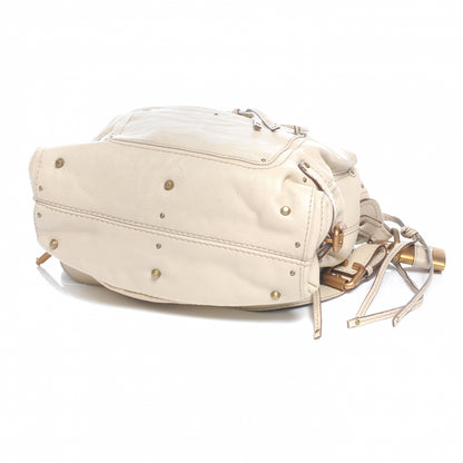 Chloe Leather Paddington Hobo Beige 4 of 7