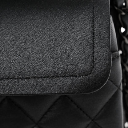 Chanel Lambskin Quilted Small Double Flap So Black 12 of 13