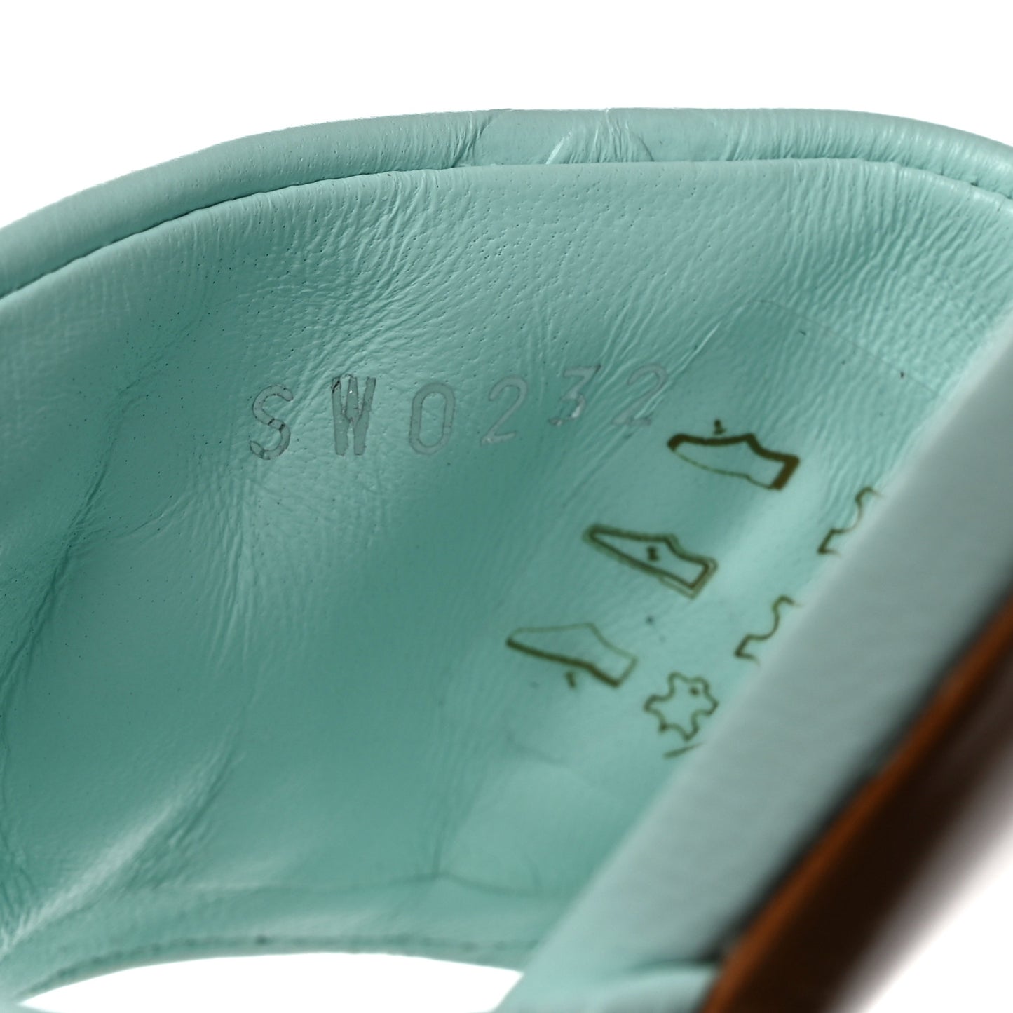 Lambskin Embossed Monogram Revival Flat Mules 36