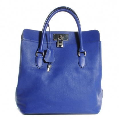 Hermes Swift Toolbox 33 Bleu Electrique 1 of 8