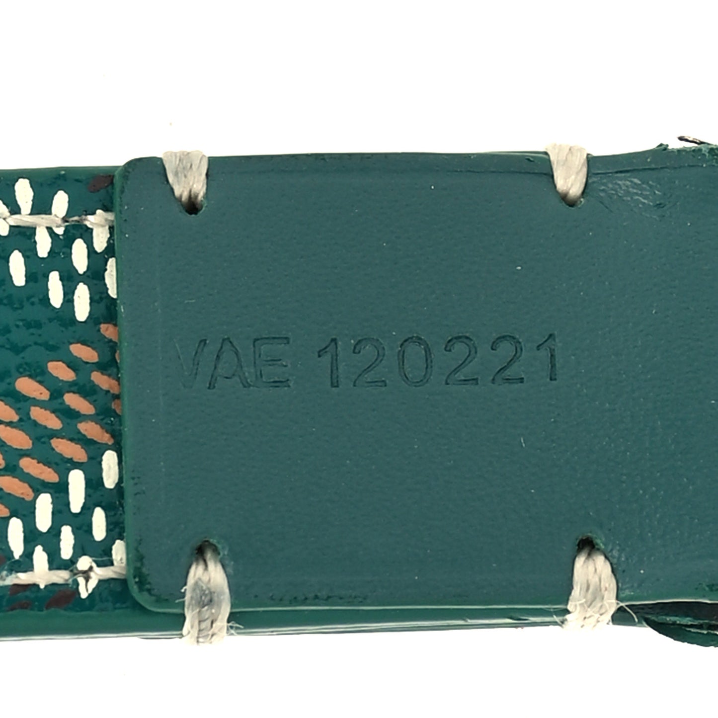 Goyardine Key Holder Green