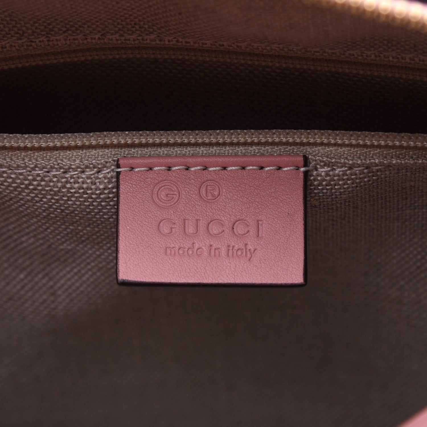 Gucci Soft Microguccissima Medium Crossbody Bag Soft Pink 8 of 17