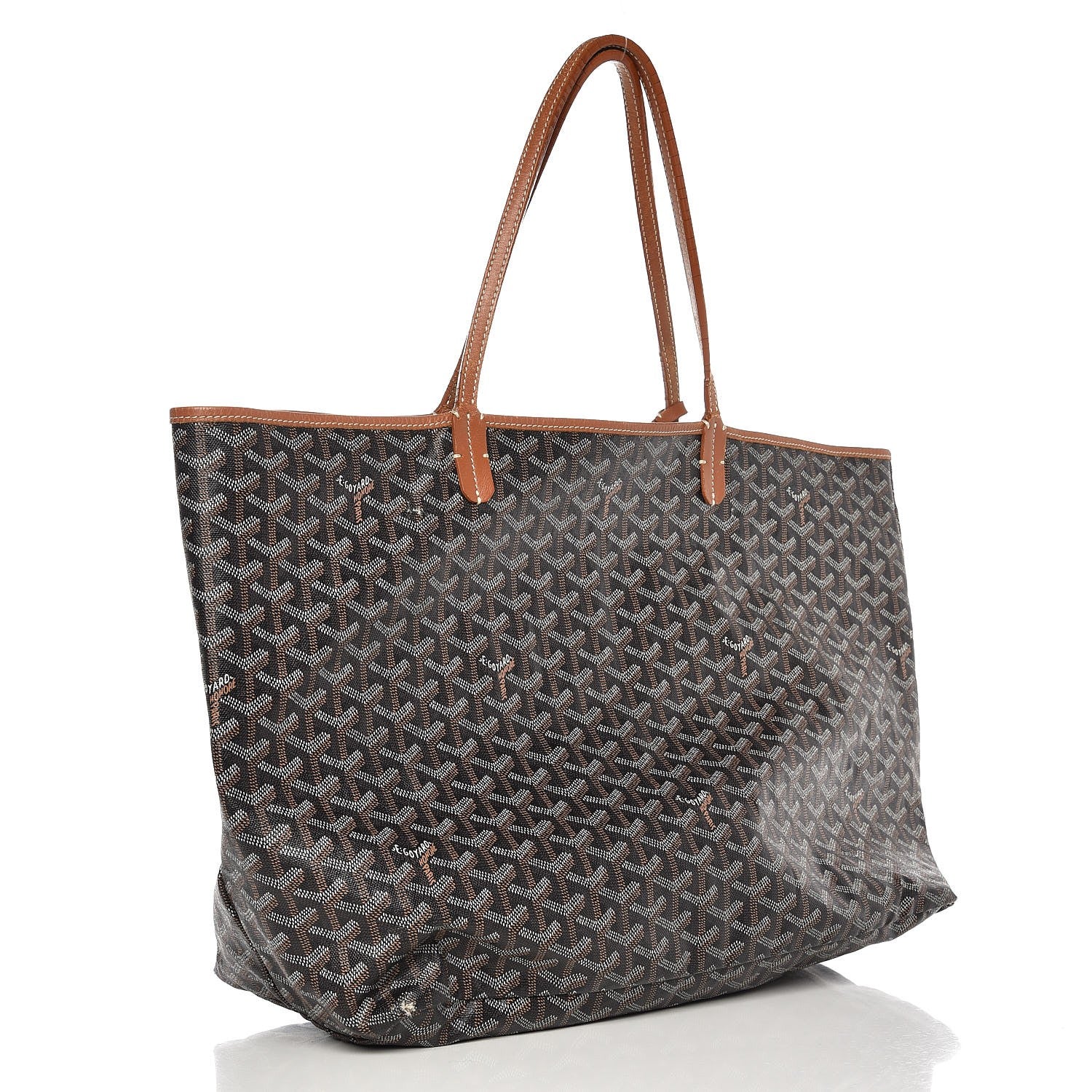 Goyard Goyardine Saint Louis GM Black Gold 3 of 22