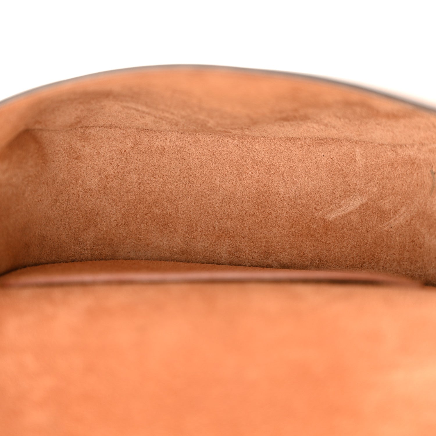 Celine Smooth Calfskin Cuir Triomphe Folco Crossbody Bag Tan 5 of 10