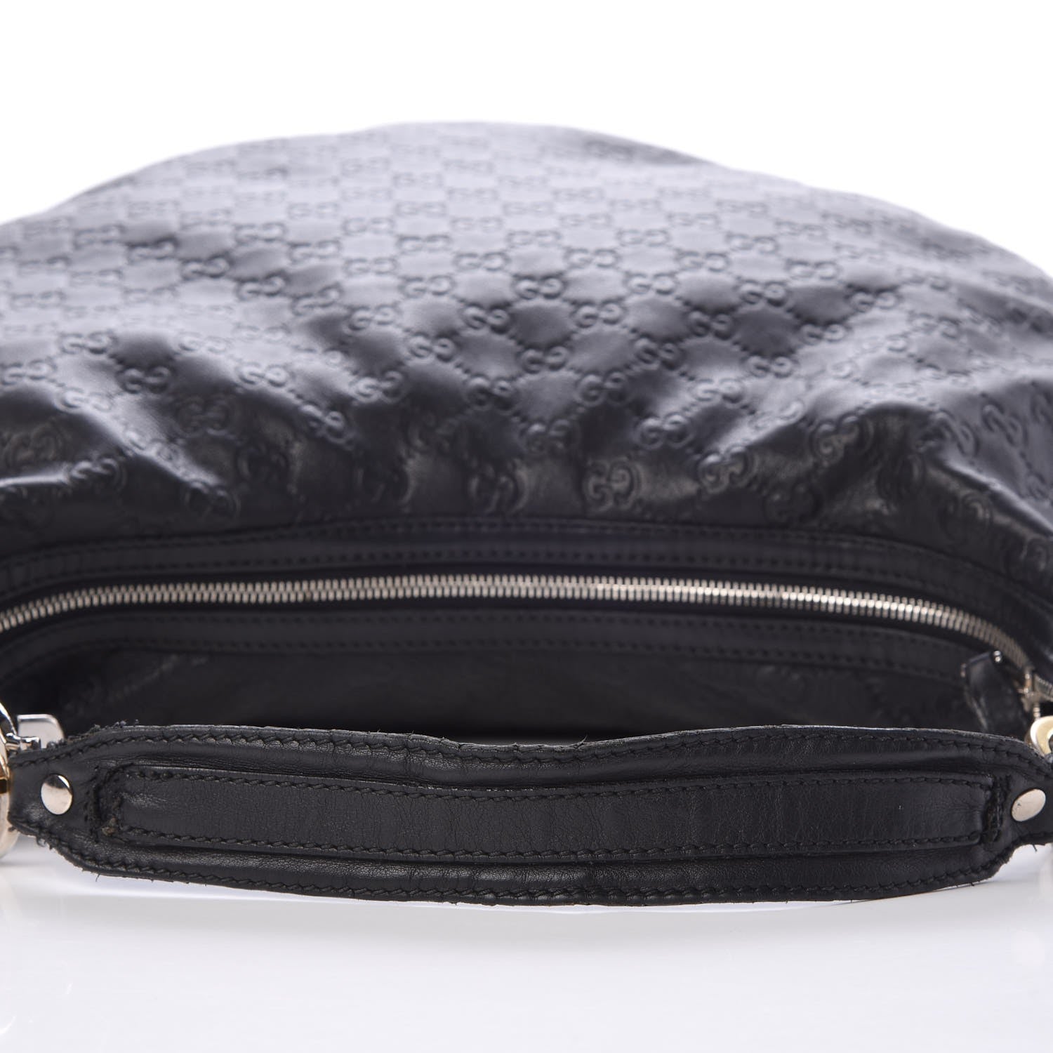 Gucci Guccissima Large GG Twins Hobo Black 13 of 13