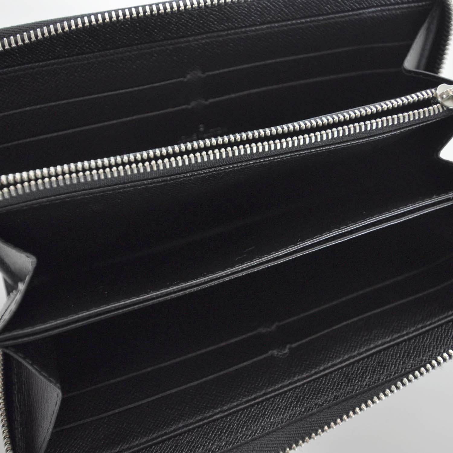 Louis Vuitton Epi Zippy Wallet Black 5 of 7