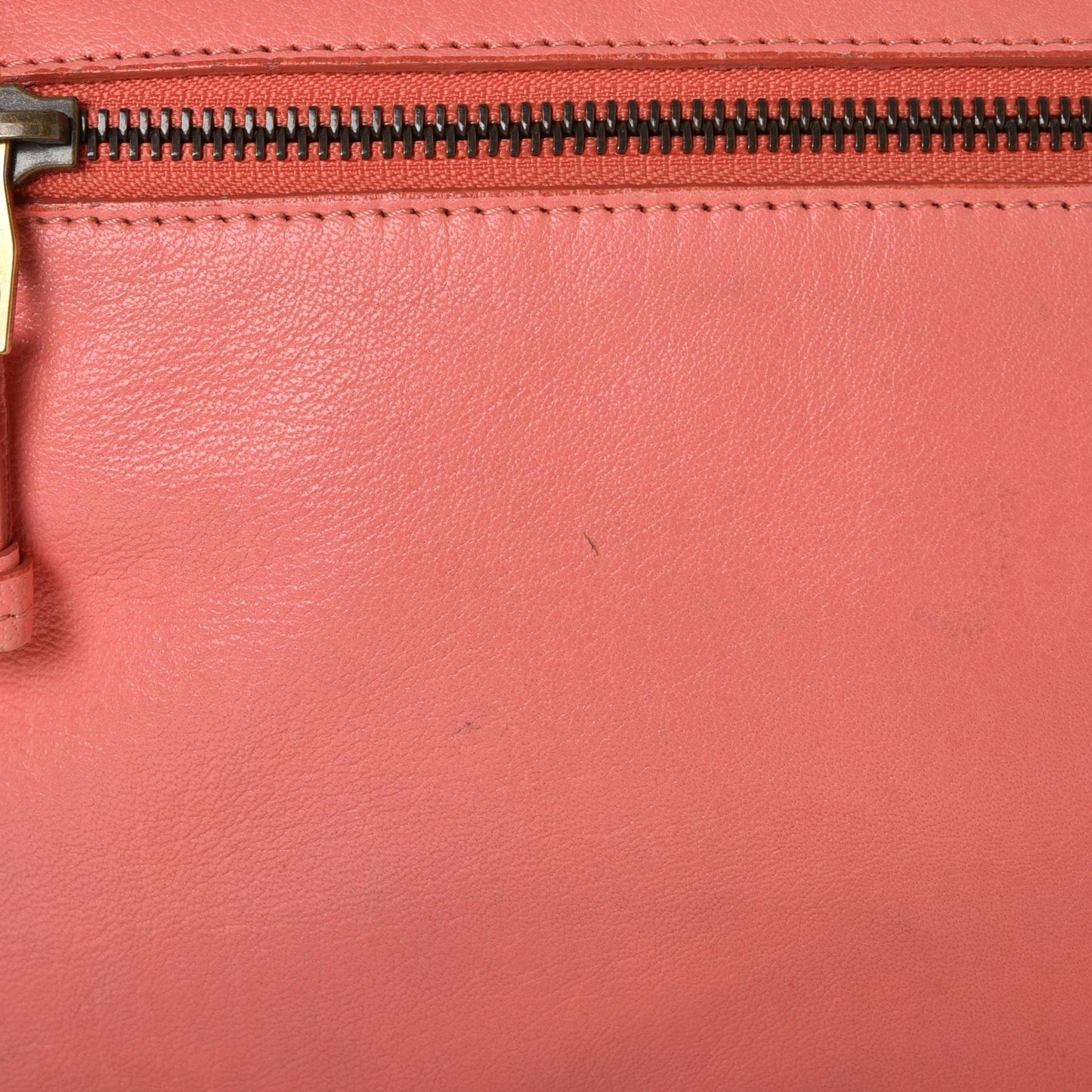 Lambskin Medium PS1 Satchel Neon Coral