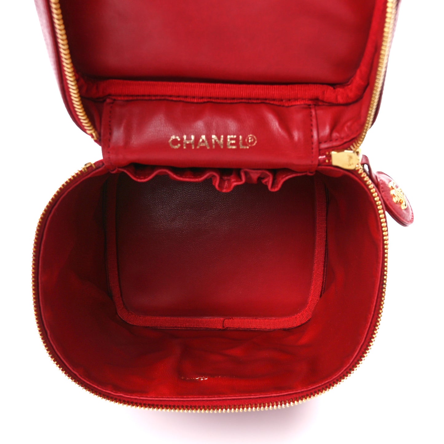 Caviar Vanity Cosmetic Case Red