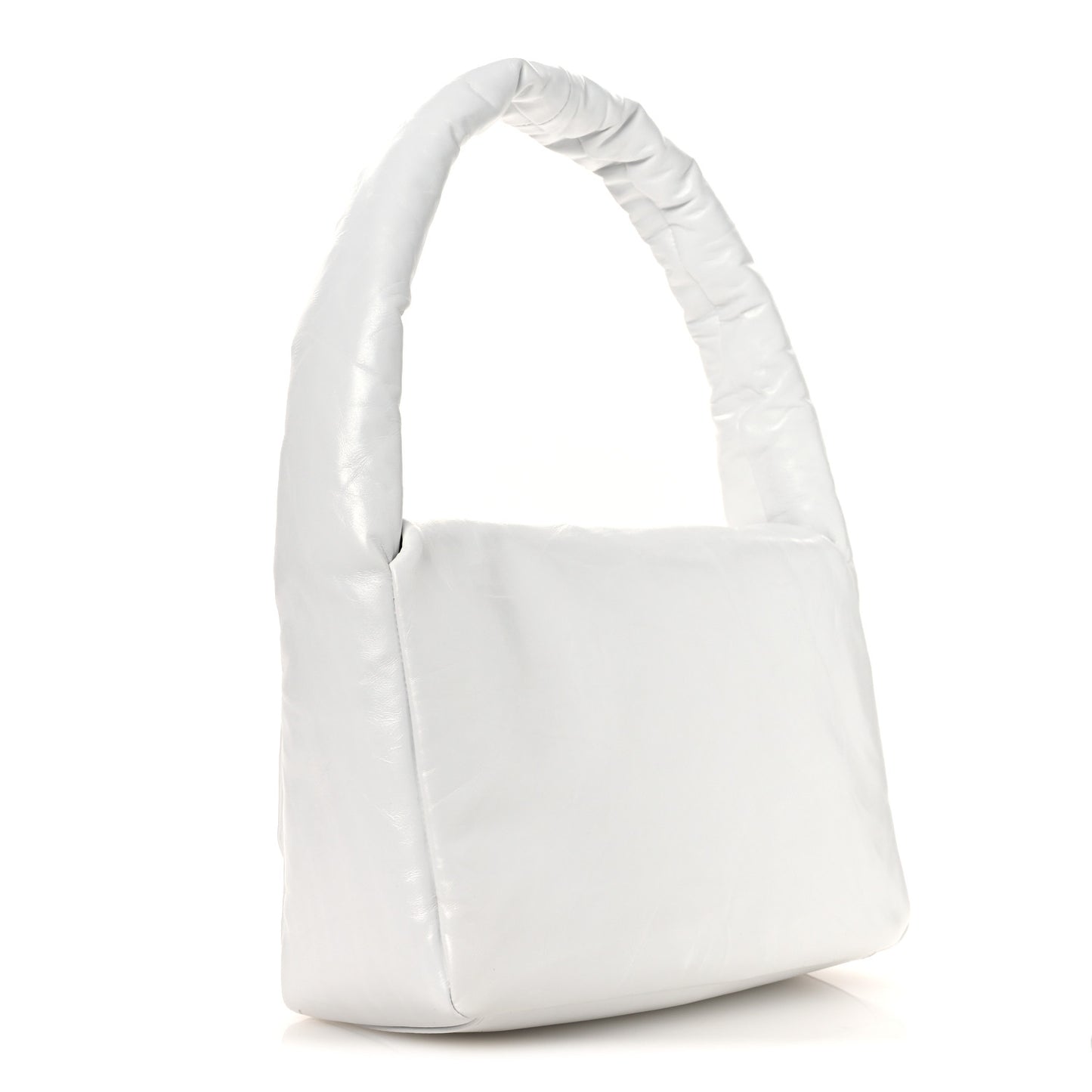 Small Monaco Sling Shoulder Bag White