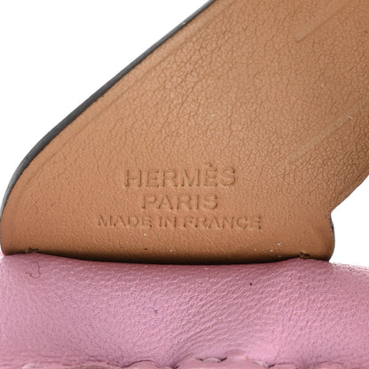 Hermes Milo Lambskin Grigri Rodeo Pegase Horse Bag Charm PM Mauve Sylvestre Craie Chai 3 of 4