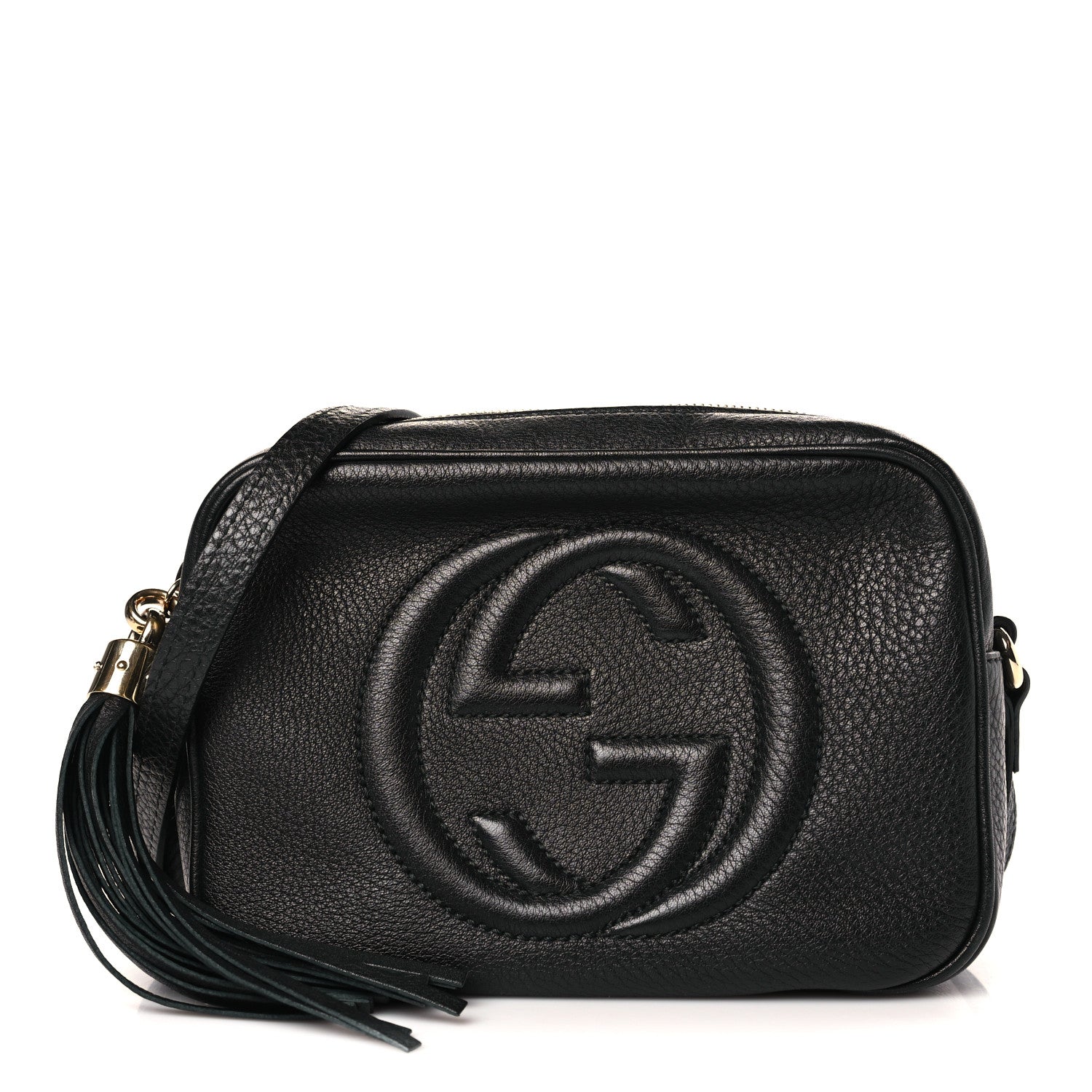 Gucci Pebbled Calfskin Small Soho Disco Bag Black 1 of 9